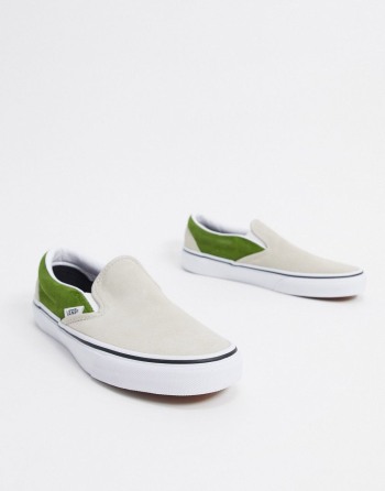 Vans Slip-On Suede Bež - Ženske Tenisice | 03584HXOF